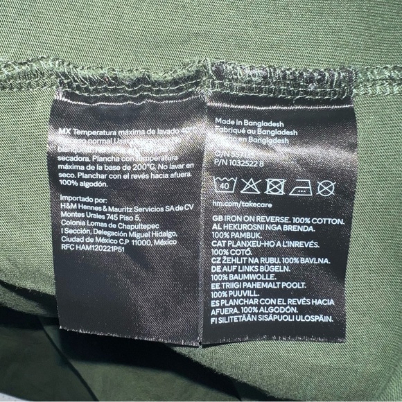 H&M Mens ‘Talk To Me’ Floral Relaxed Fit Printed Tee, L - Picture 5 of 6